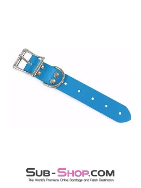 Candy Blue 8-Inch Extender Strap for Bondage Gear
