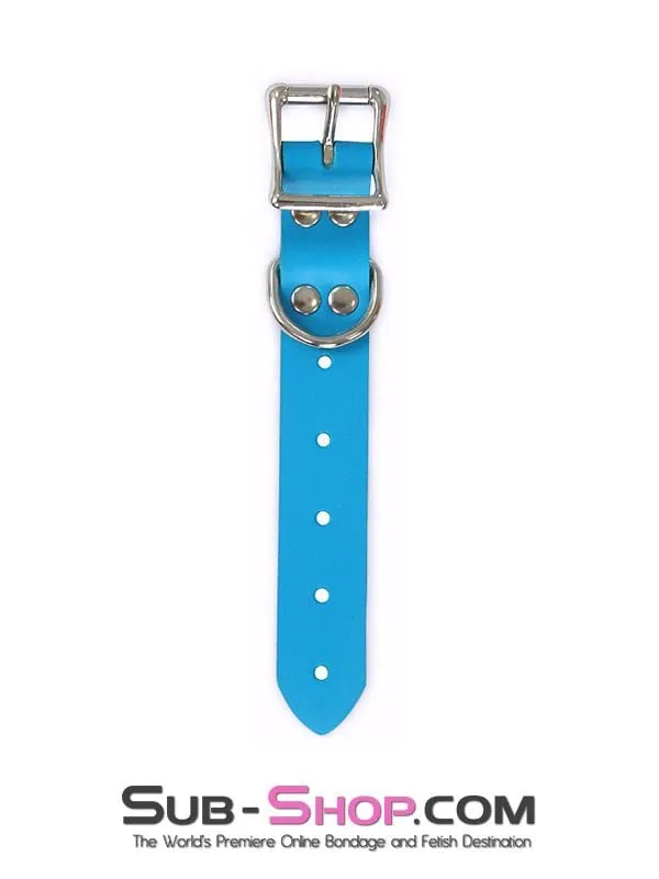 Candy Blue 8-Inch Extender Strap for Bondage Gear