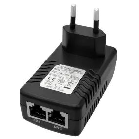 100M POE Power Supply LAN Network Ethernet Adapter 24V 0.5A 1A EU Plug for Network Bridge Wireless AP POE Camera