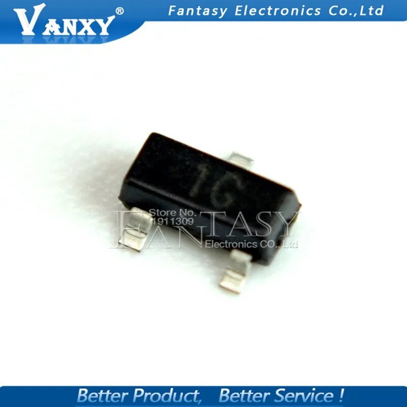 100PCS BC847C SOT23 BC847 847C SOT SMD SOT-23 1G new transistor