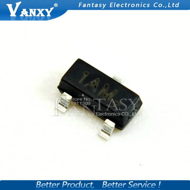 100PCS MMBT3904 SOT23 3904 SOT 2N3904 SMD SOT-23 1AM new transistor