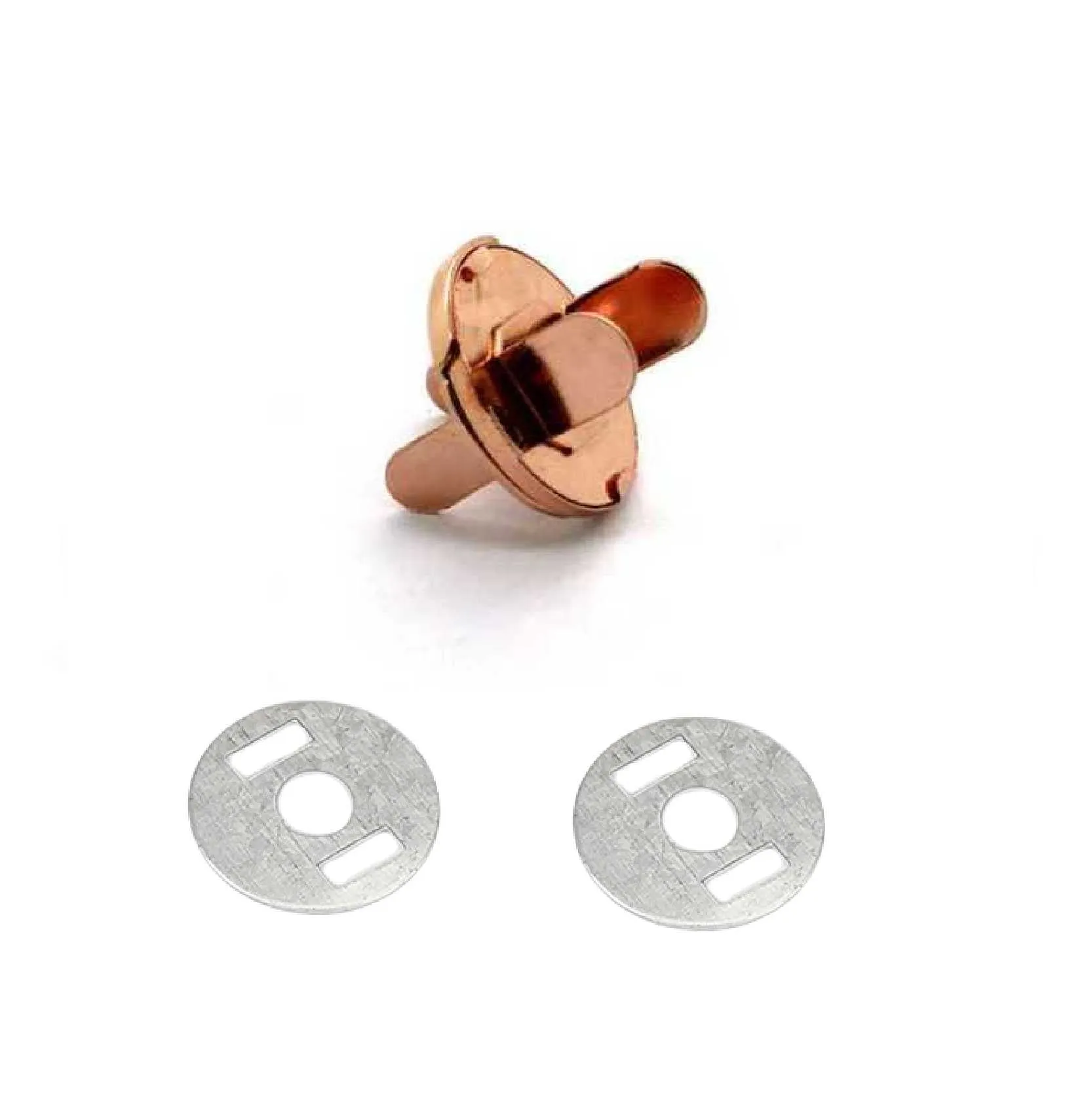 14x2mm Half Cover Magnetic Snaps (50-sets)