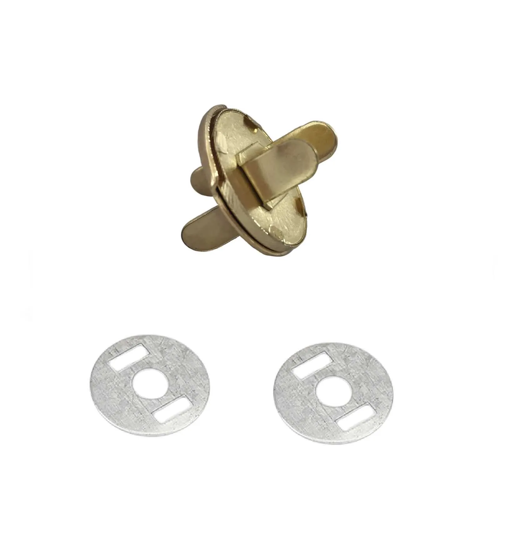 14x2mm Half Cover Magnetic Snaps (50-sets)