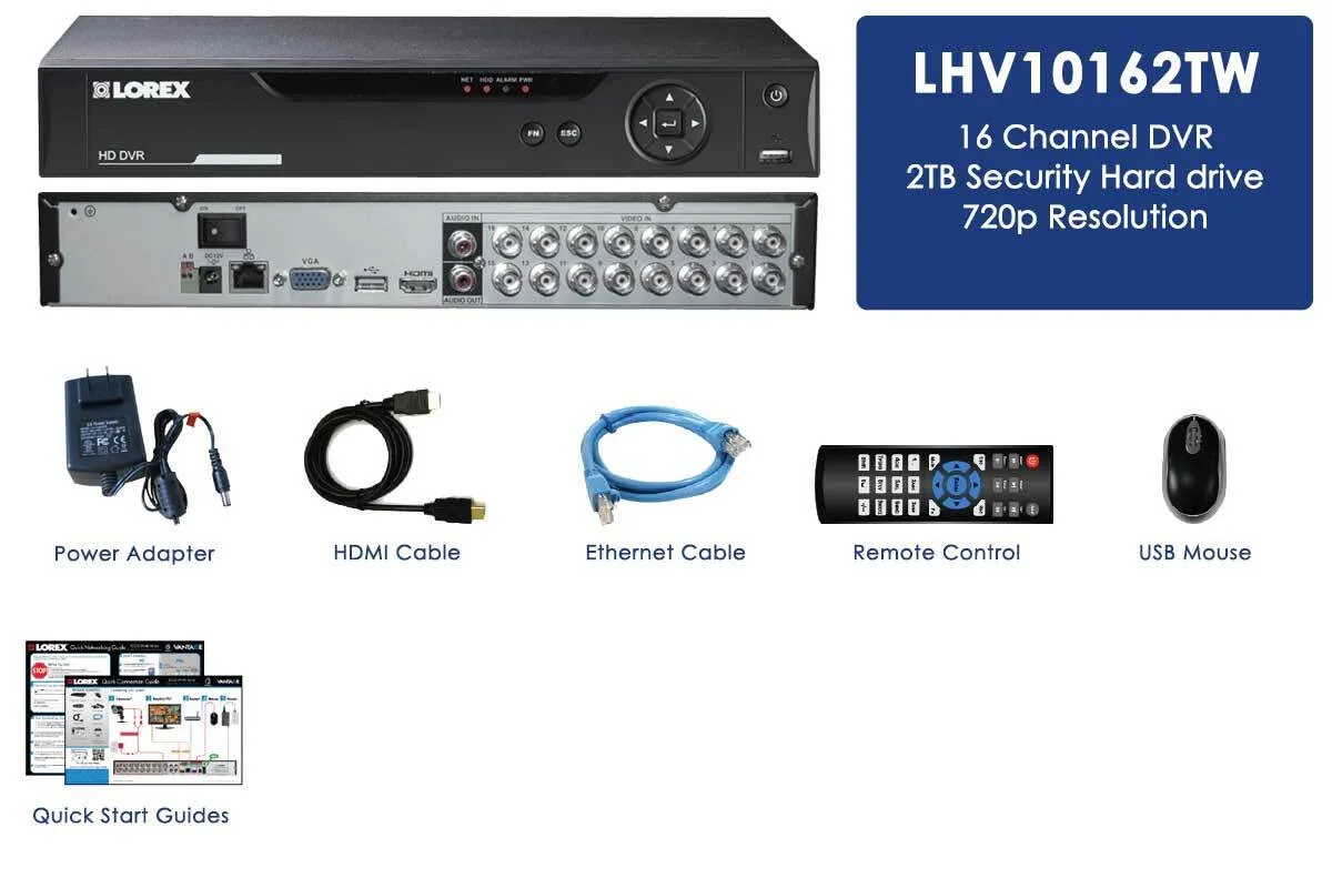16 Channel High Definition Digital Video Recorder