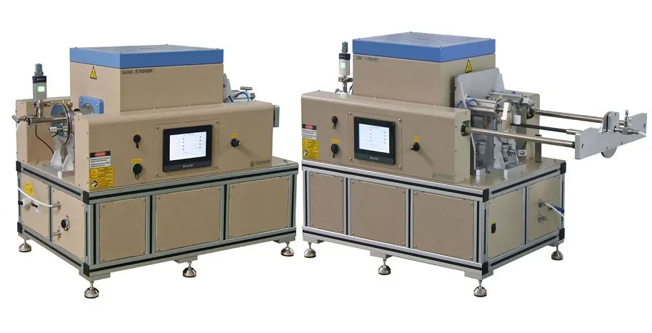1700 °C Max Automated 80mm Tube Furnace for AI Material Research - GSL-1700X-ASD-80