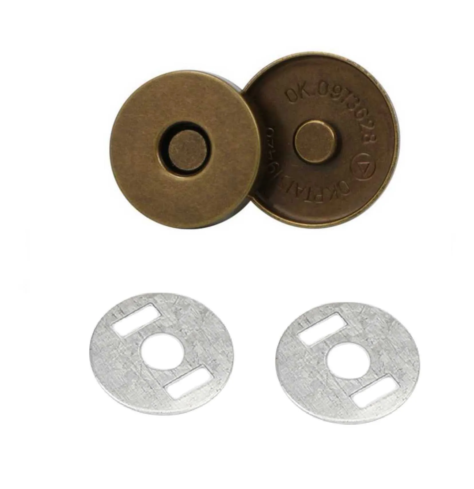 18x4.5mm Full Cover Magnetic Snaps (50-sets)