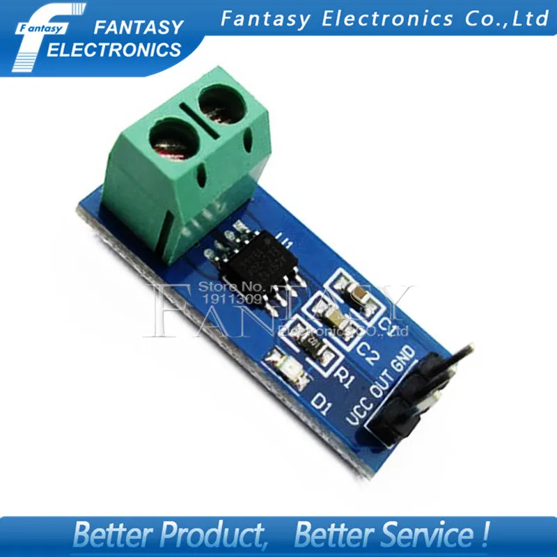 1pcs 30A Range Current Sensor Module ACS712 ACS712ELC-30A Chip Module new