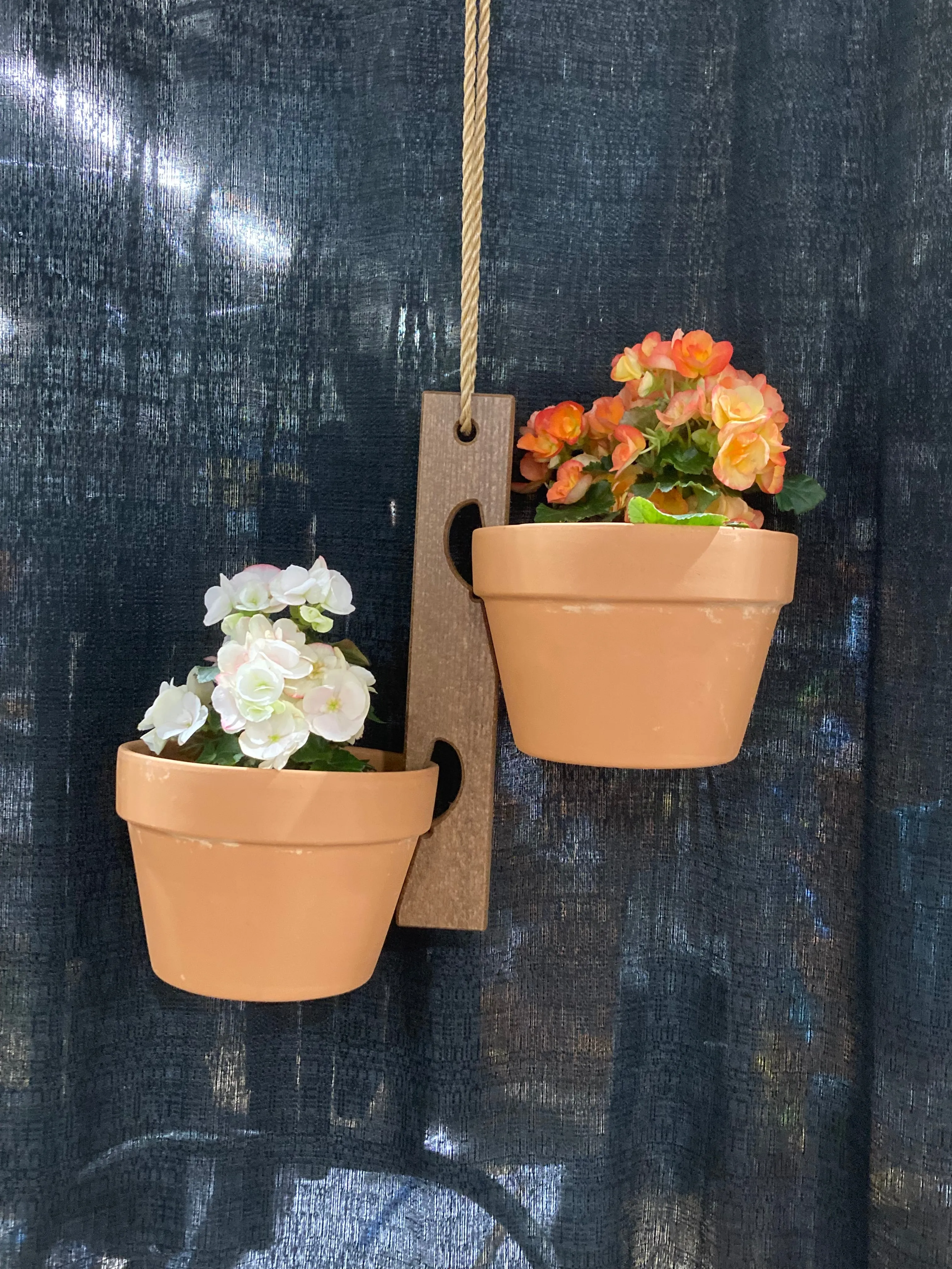 2 Pot “Polywood” Swing