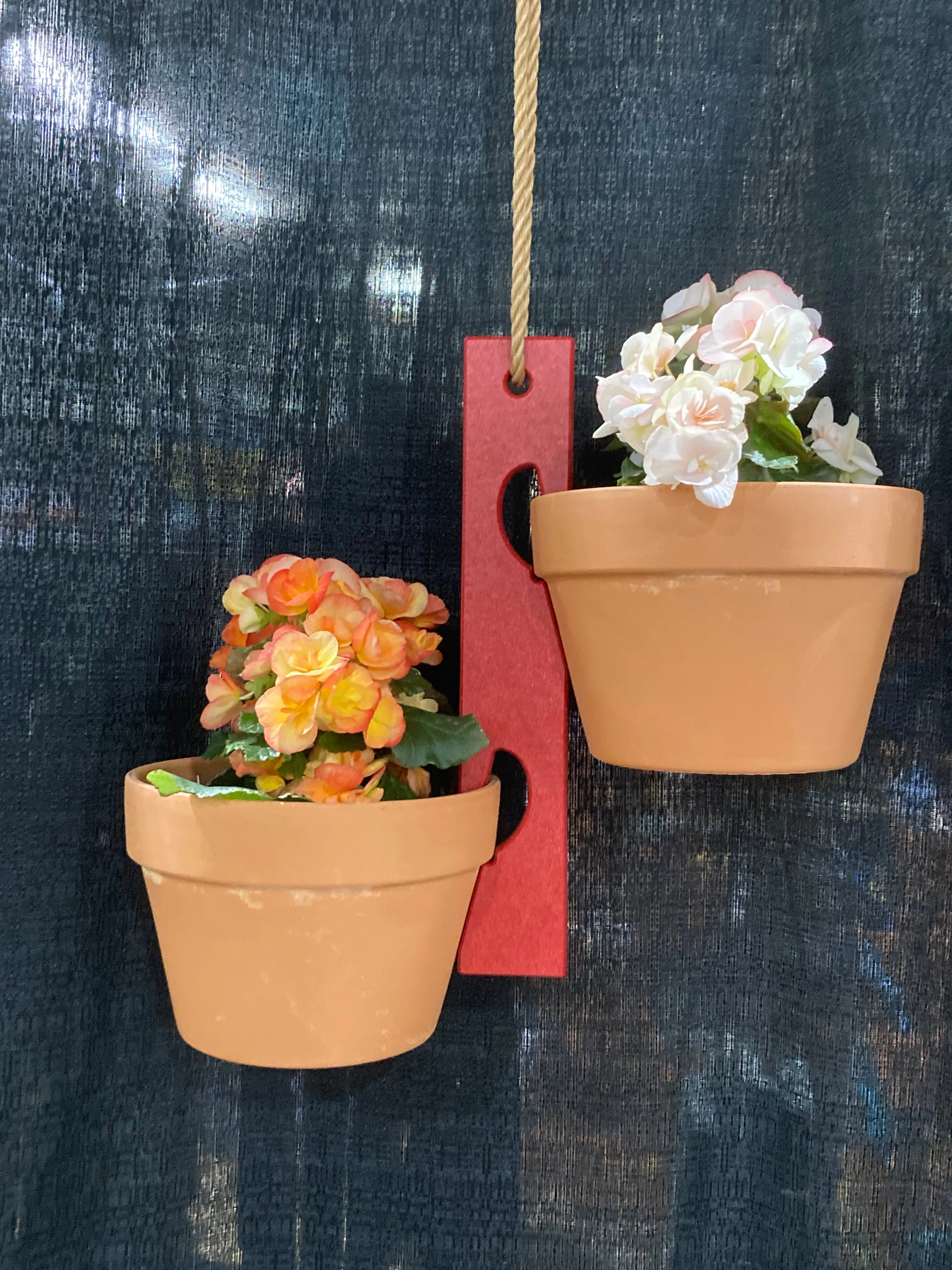 2 Pot “Polywood” Swing