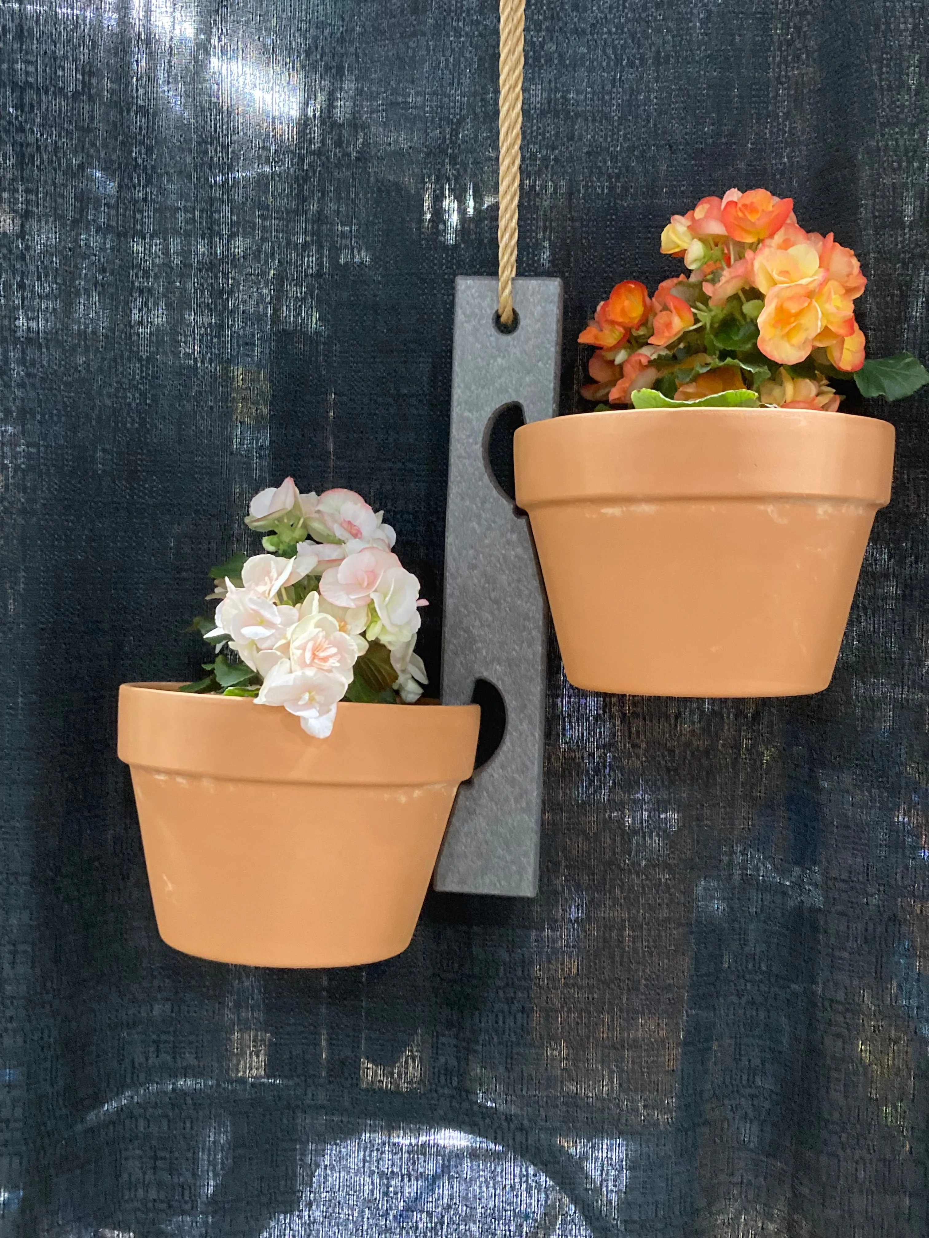 2 Pot “Polywood” Swing