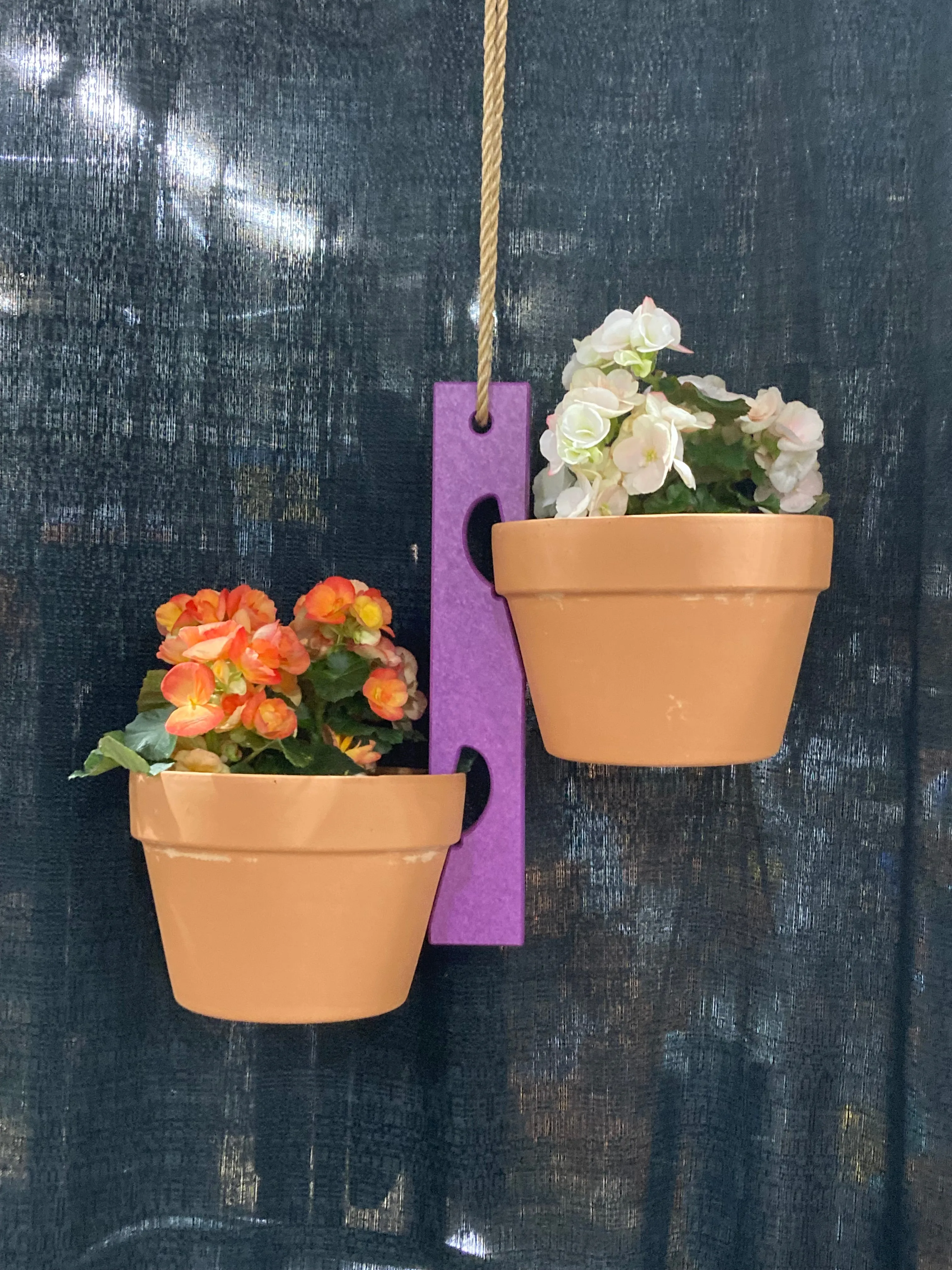 2 Pot “Polywood” Swing