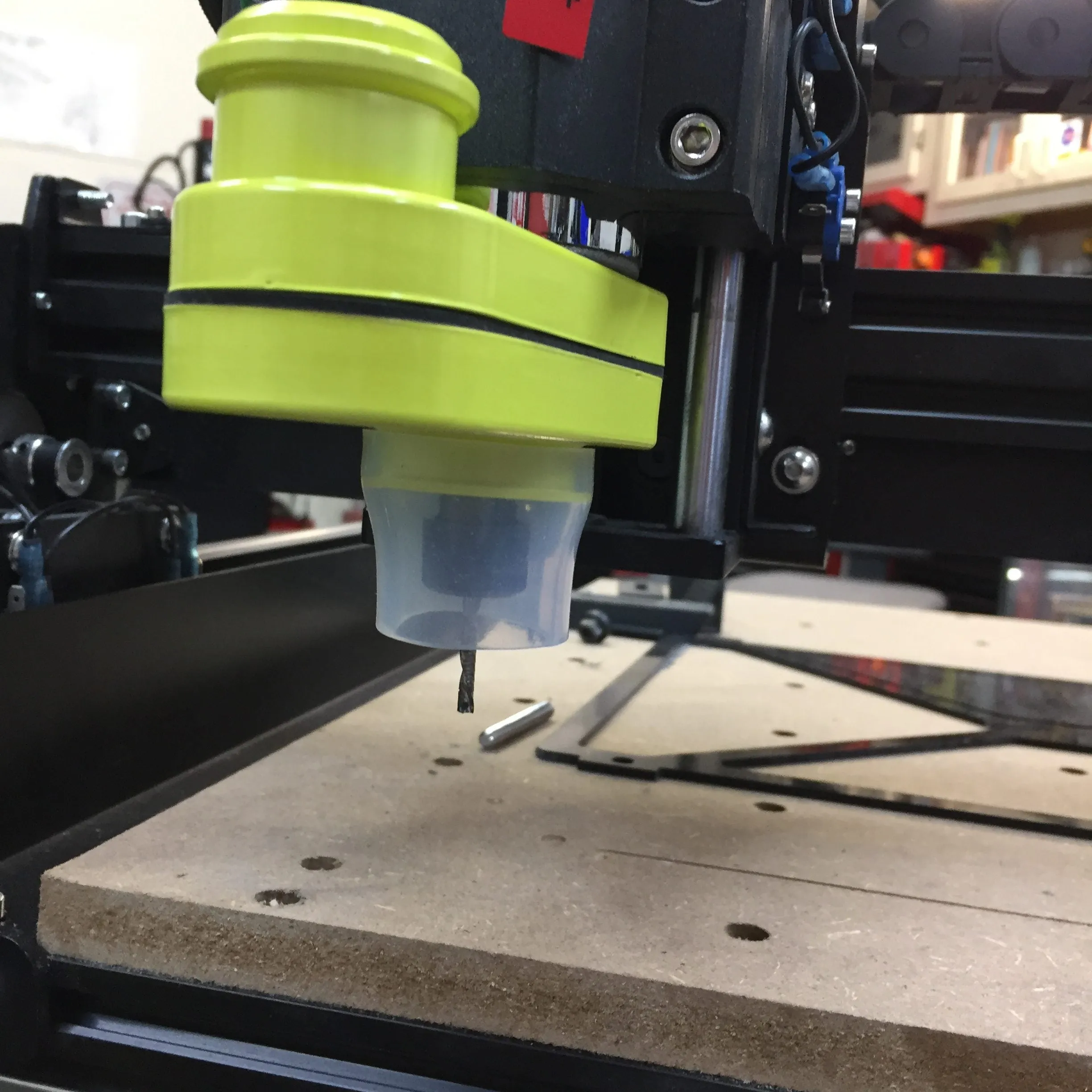 300W Spindle Dust Shoe for FoxAlien CNC Router 4040-XE