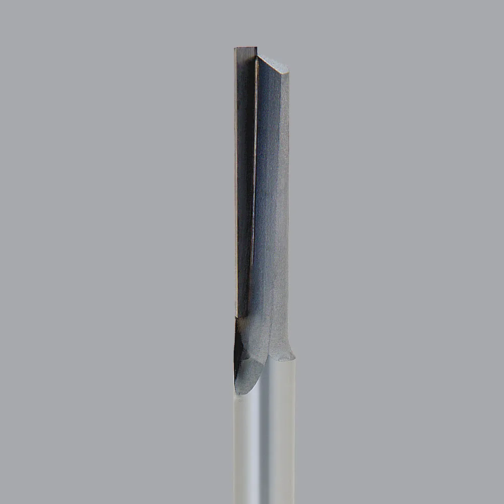 48-069, 0.5" Dia, 1.5" LOC, 0.5" Shank Dia, 3" OAL, Single Flute Router Bit