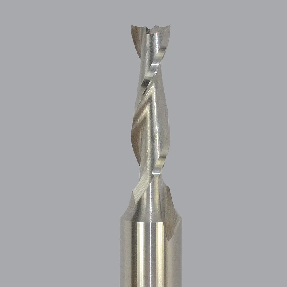 52-330, 0.3750" Dia, 1.25" LOC, 0.5" Shank Dia, 3" OAL, Two Flute Router Bit