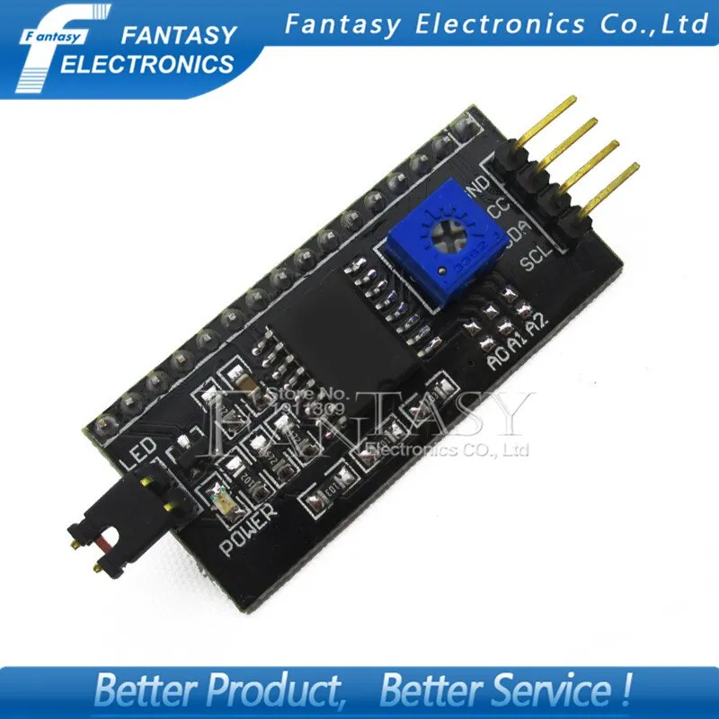 5pcs 1602 2004 LCD Adapter Plate IIC I2C / Interface lcd1602 I2C LCD Adapter for new