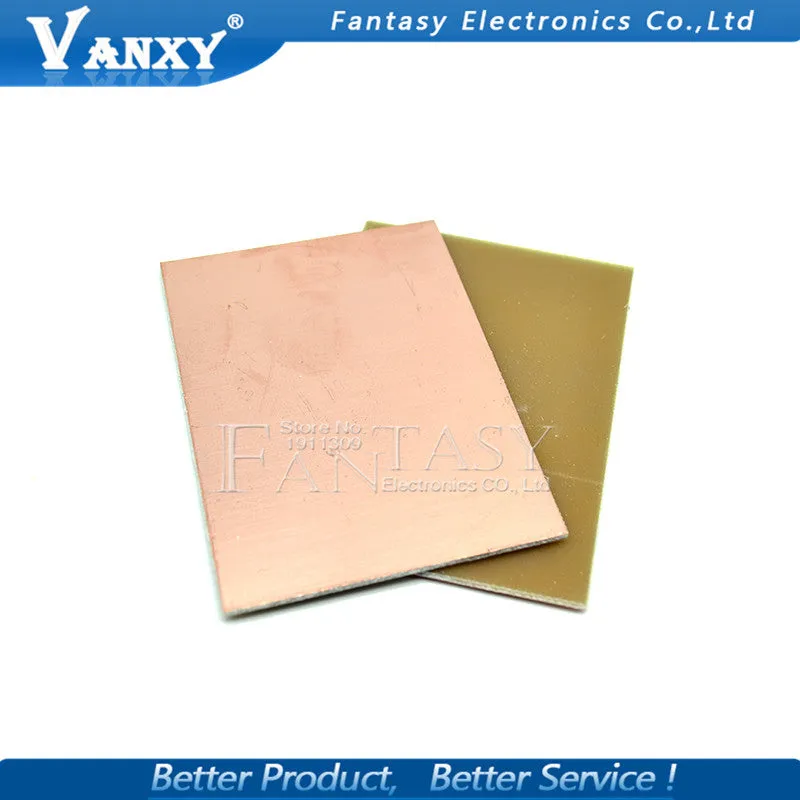 5pcs FR4 PCB 7x10cm 7*10 Single Side Copper Clad plate DIY PCB Kit Laminate Circuit Board