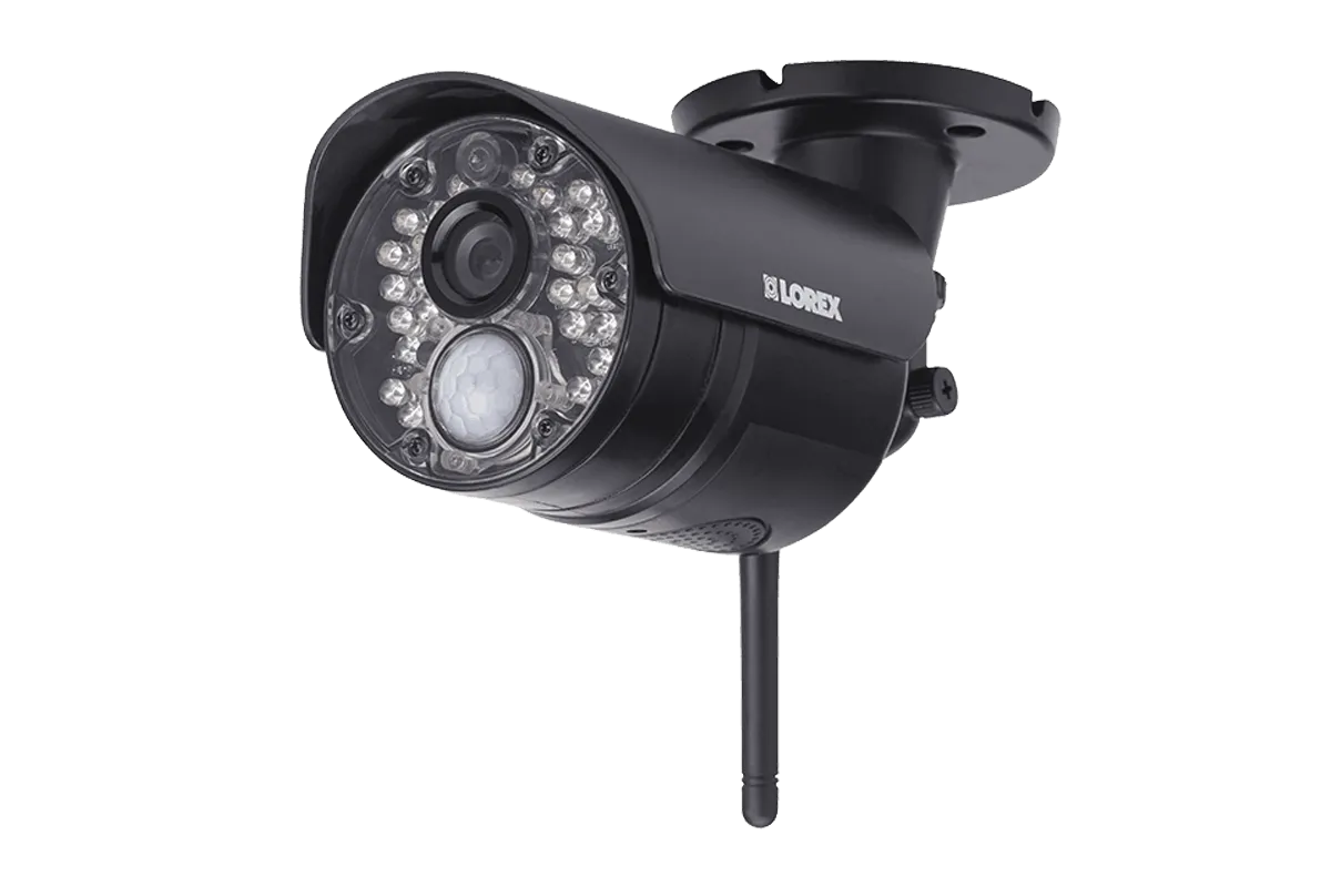 720p Wireless Video Surveillance System for home, 4 outdoor cameras with audio and 65FT night vision