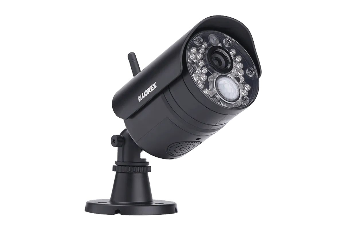 720p Wireless Video Surveillance System for home, 4 outdoor cameras with audio and 65FT night vision