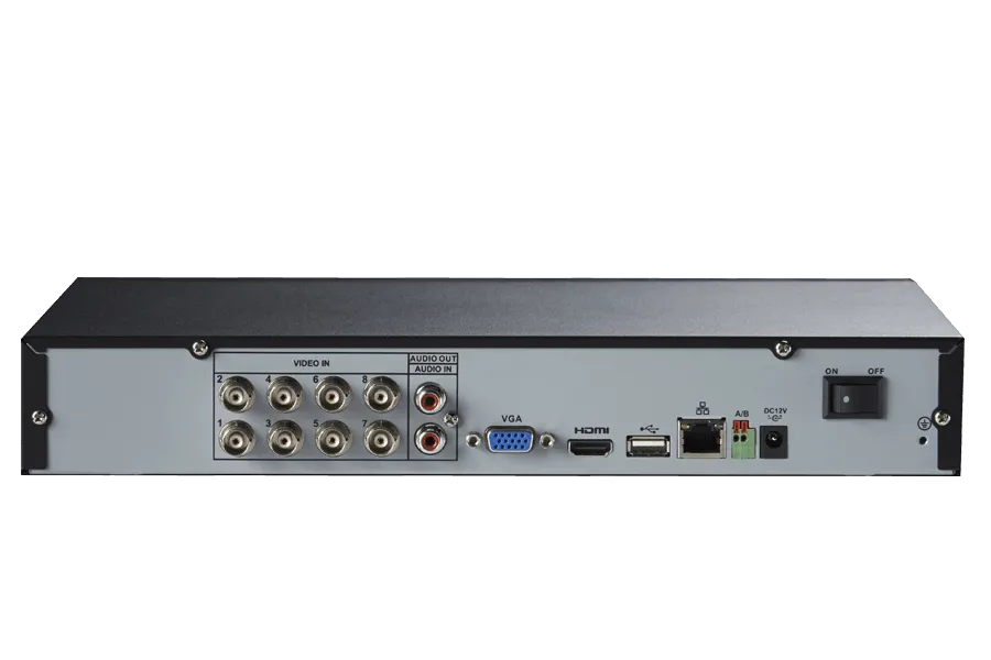 8 Channel Security DVR with HD Recording