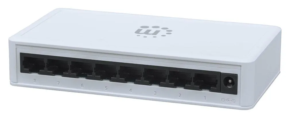 8 Port Gigabit Ethernet Switch, 10/100/1000