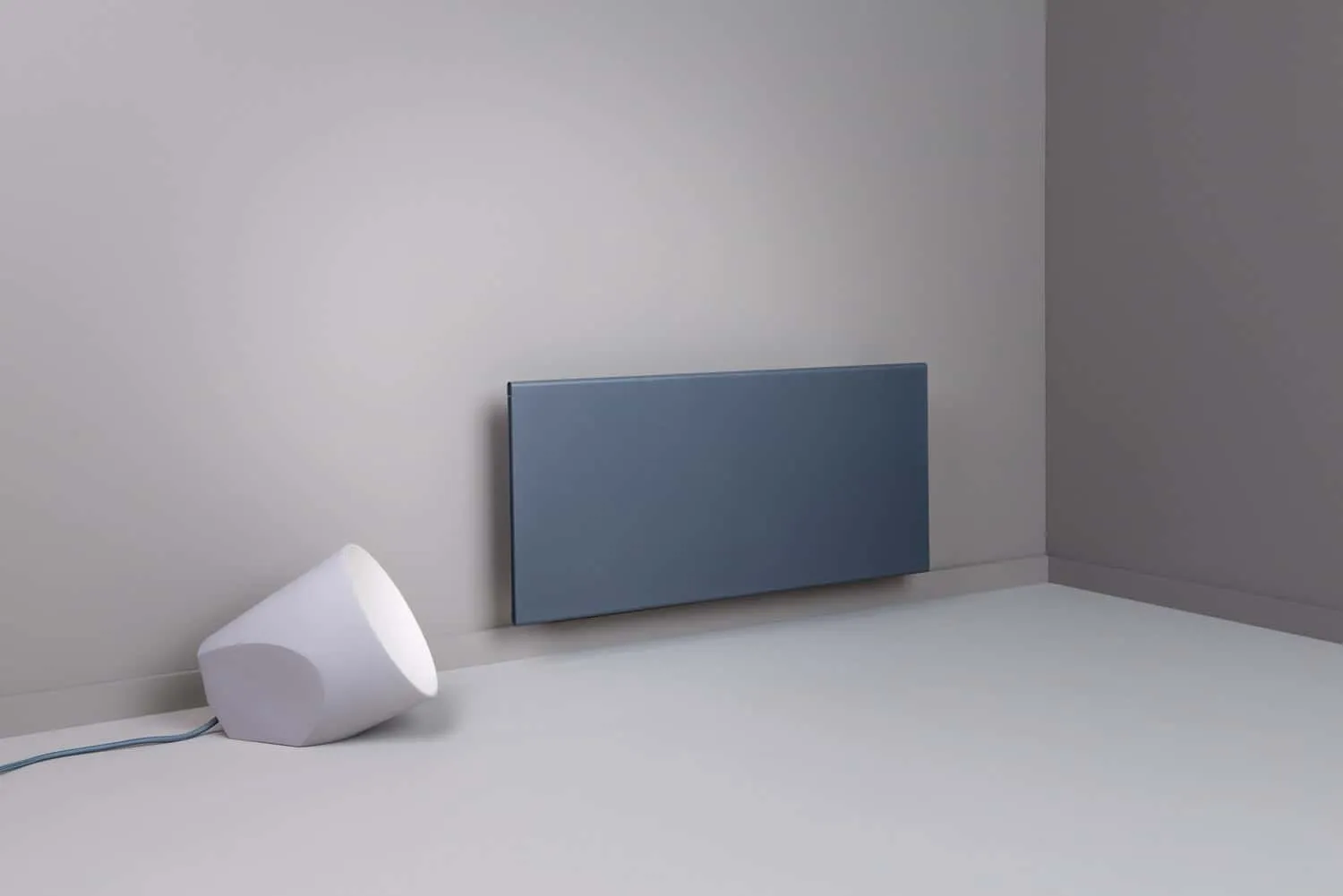 ADAX Neo Smart Wifi Electric Panel Heater/Convector Radiator With Timer. Smartphone Control, Splash Proof, Economic, Modern, Designer, 1200W, Lava Grey