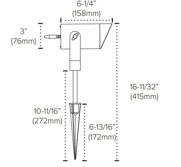 American Lighting Spektrum  10W LED Accent Light Selectable CCT