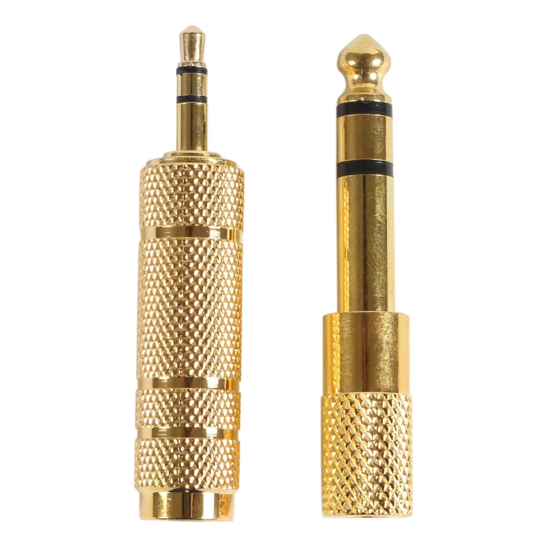 AMZER 6.35 mm (1/4 Inch) Male to 3.5 mm Female and Audio Stereo Plug 3.5 mm Male to 6.35 mm (1/4 Inch) Female