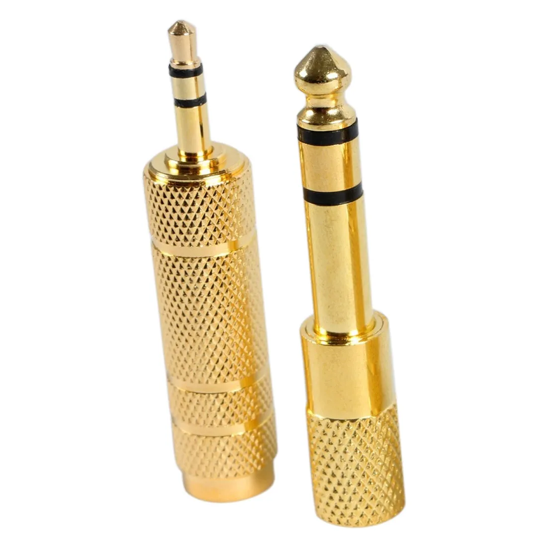 AMZER 6.35 mm (1/4 Inch) Male to 3.5 mm Female and Audio Stereo Plug 3.5 mm Male to 6.35 mm (1/4 Inch) Female