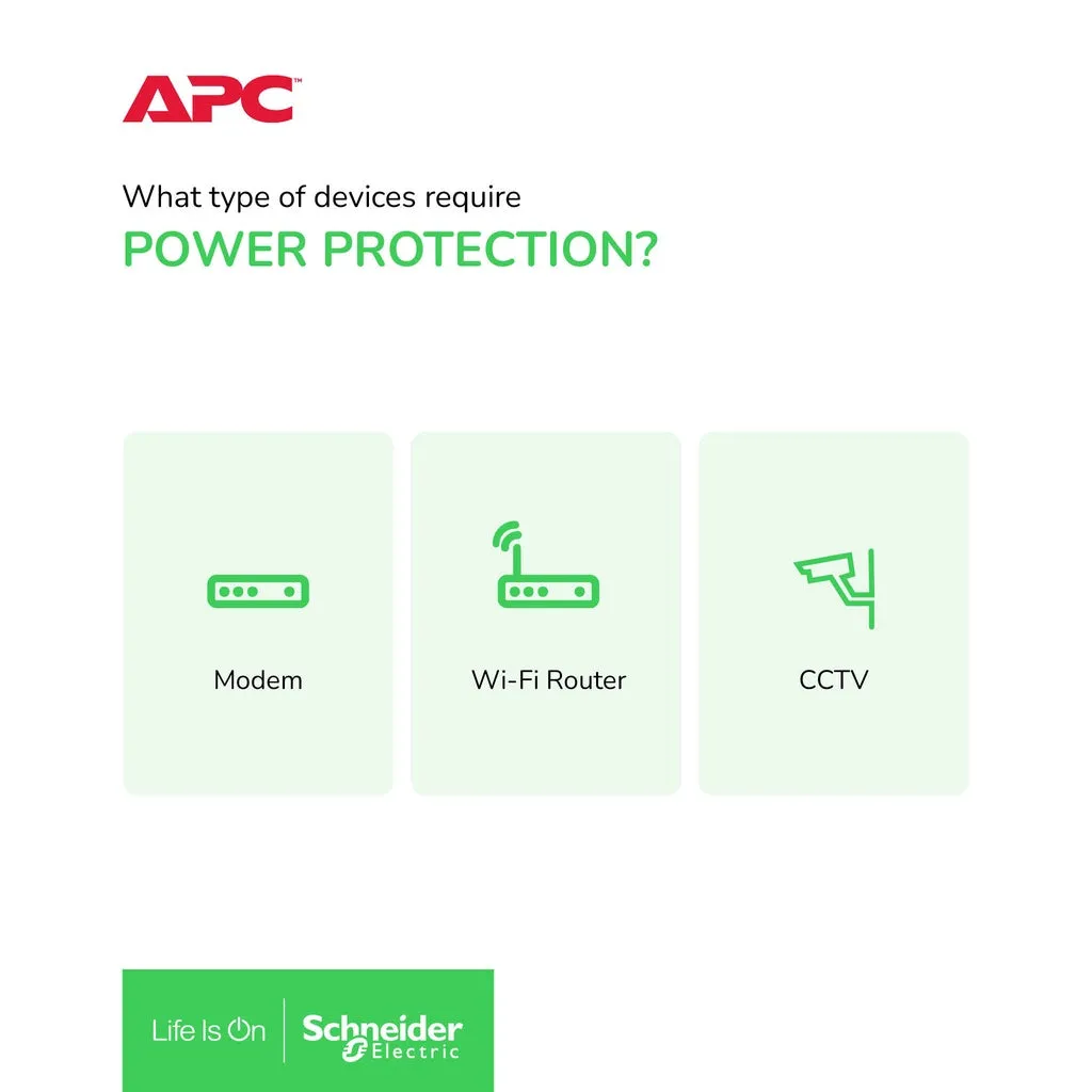 APC BV650I-MSX Easy UPS Backup Battery BV 650VA, Universal Outlet, 230V with AVR Automatic Voltage Stabilizers