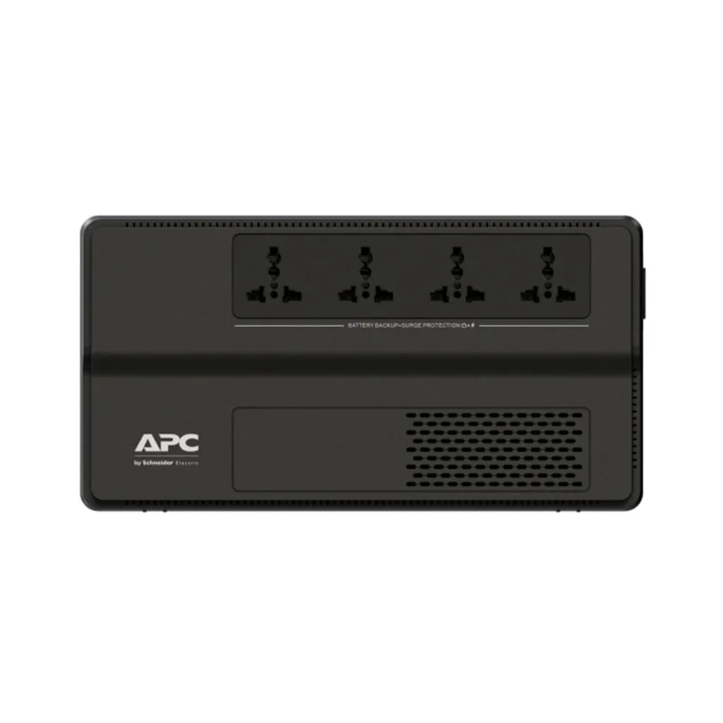 APC BV650I-MSX Easy UPS Backup Battery BV 650VA, Universal Outlet, 230V with AVR Automatic Voltage Stabilizers