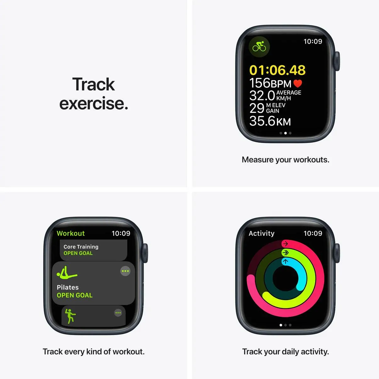 Apple Watch S7 GPS 45mm Sport Band