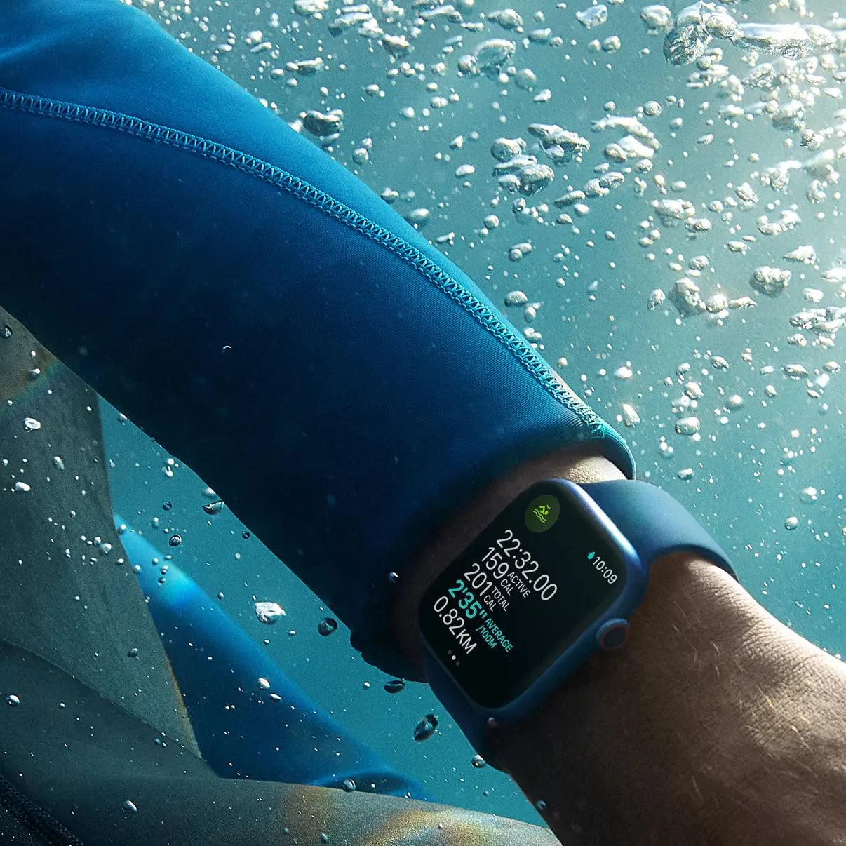 Apple Watch S7 GPS 45mm Sport Band