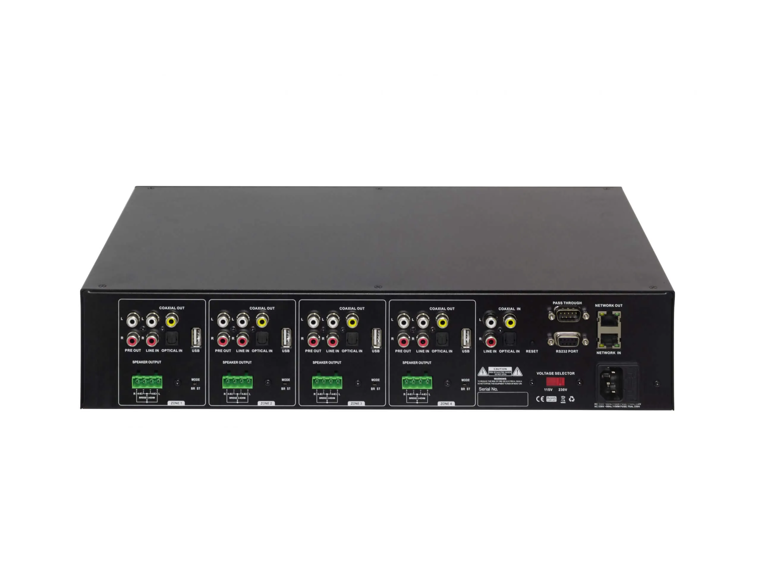 Arylic Rakoso HA400 4-Zone Amplifier