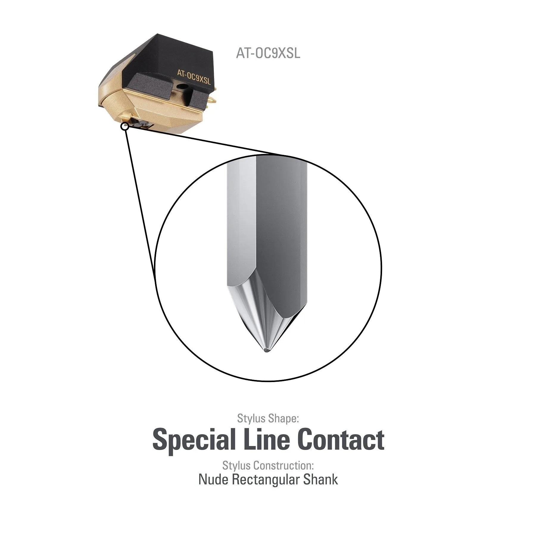 Audio-Technica AT-OC9XSL Dual Moving Coil Cartridge