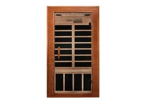 Avila 1-2-person Low EMF Infrared Sauna - Canadian Hemlock