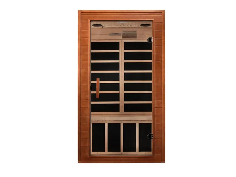 Avila 1-2-person Low EMF Infrared Sauna - Canadian Hemlock
