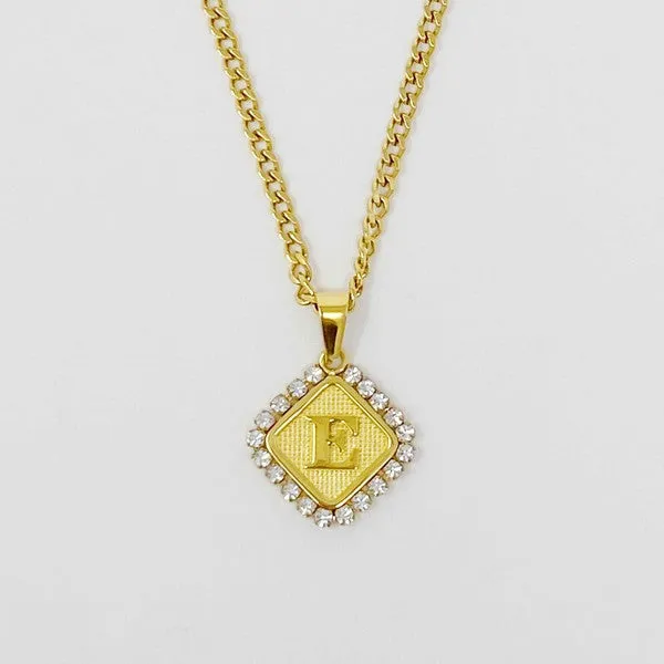 Aztec Delight Initial Necklace