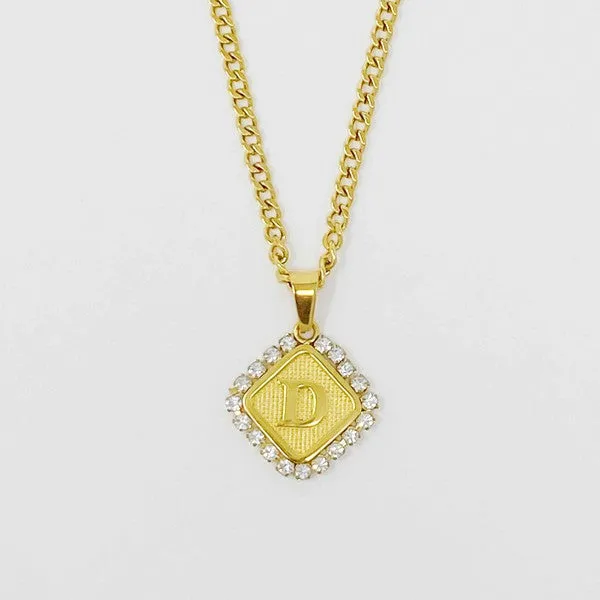 Aztec Delight Initial Necklace