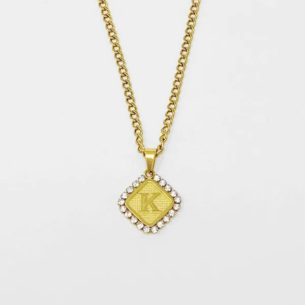 Aztec Delight Initial Necklace