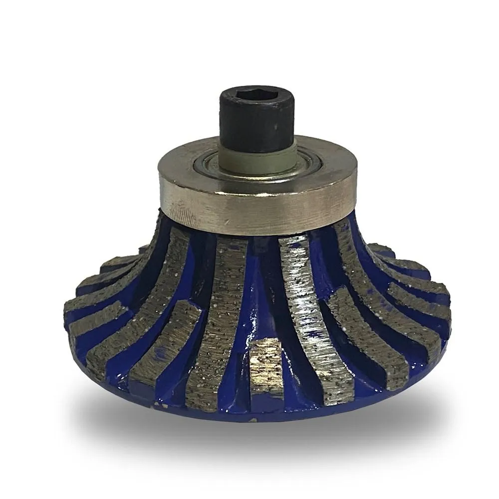 B type Demi Bullnose Router Bit with Segment