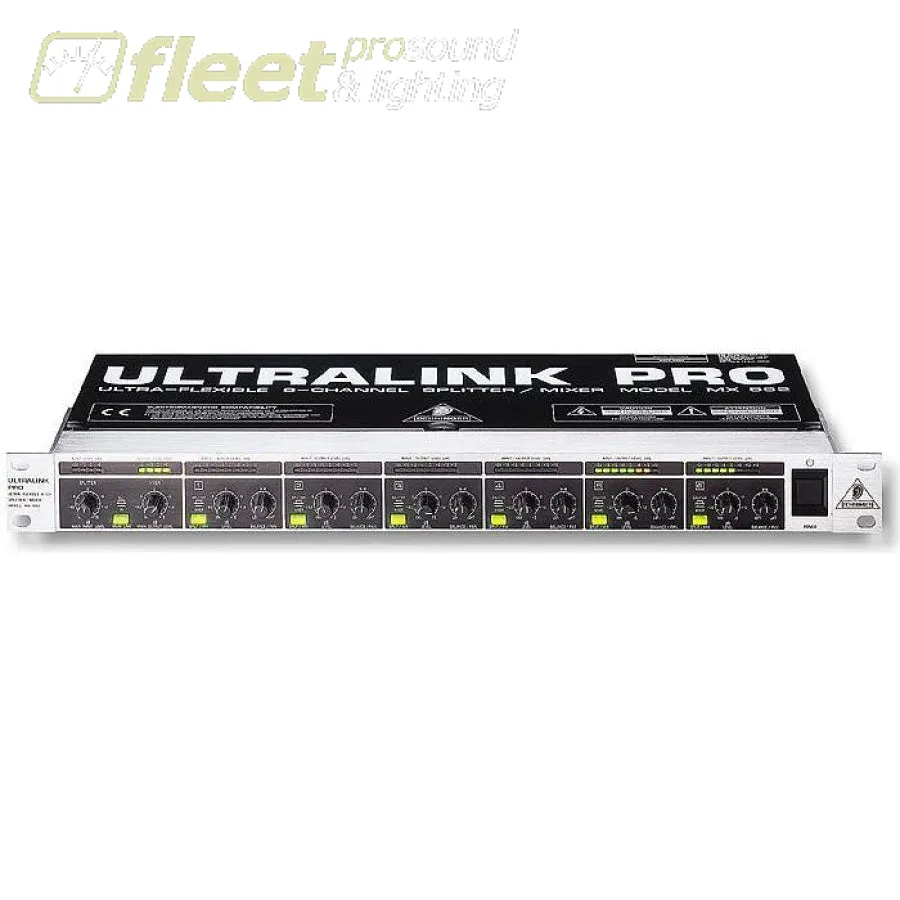 Behringer MX882 Ultralink Splitter/Mixer - used showroom units - mint condition,