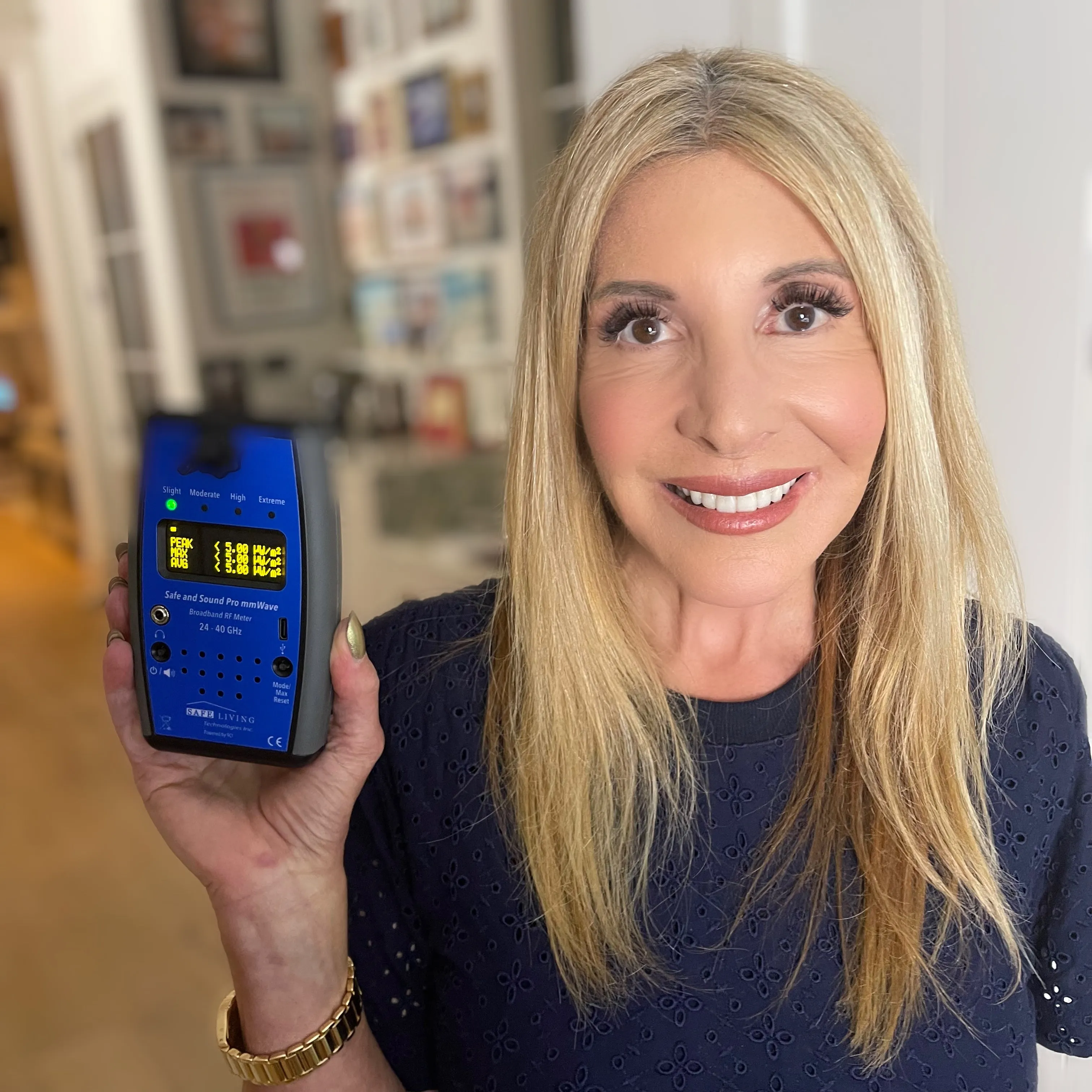 Best 5G EMF Millimeter Reader Meter Detects and Measure mmWave Radiation•Ships FREE!