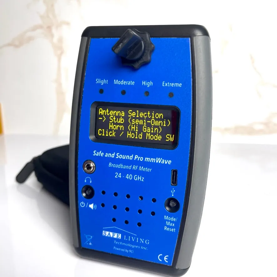 Best 5G EMF Millimeter Reader Meter Detects and Measure mmWave Radiation•Ships FREE!