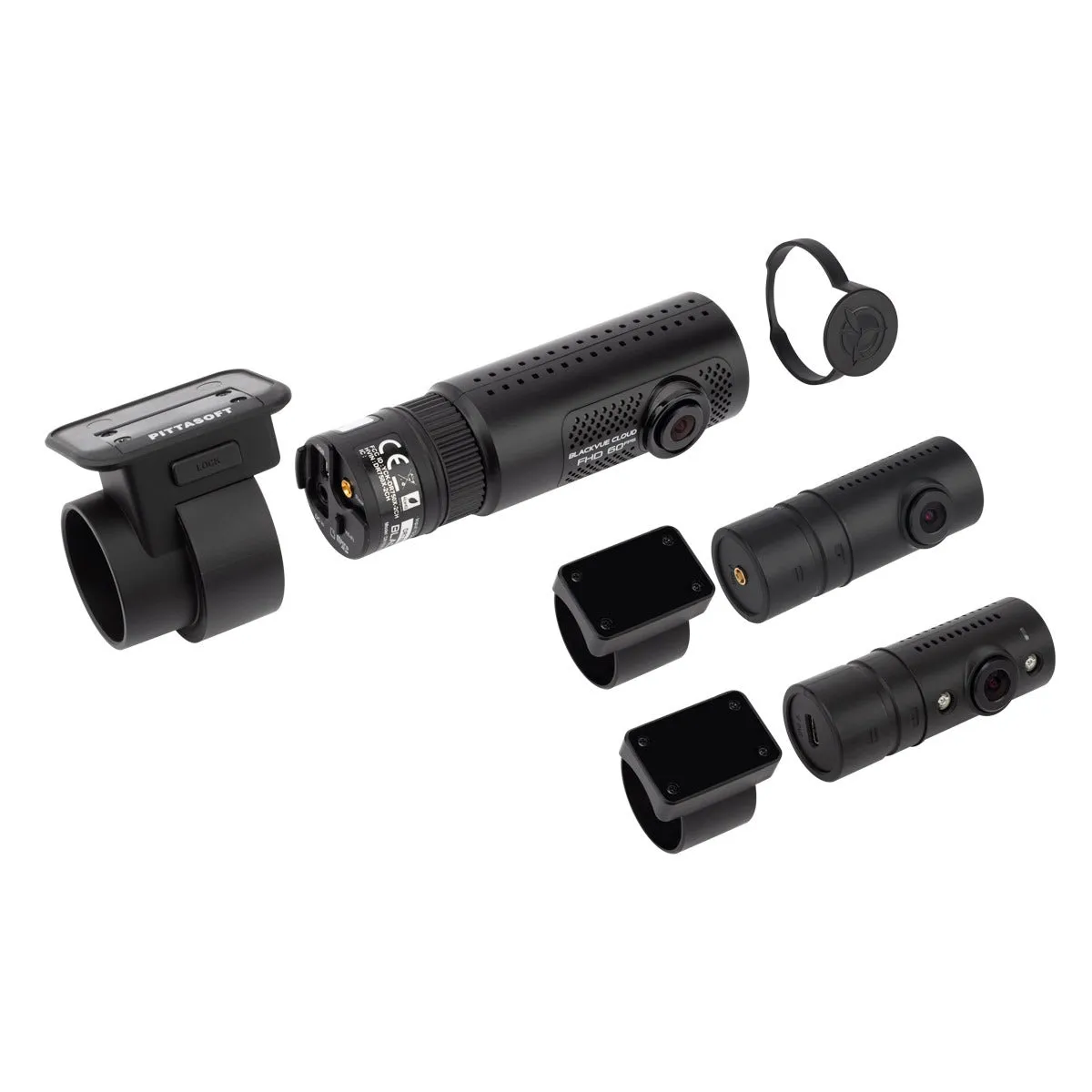 BlackVue DR750X-3CH-PLUS 32GB Triple-Channel Dash Cam with BlackVue Cloud Connectivity