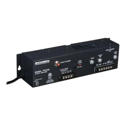 Bogen TPU15A 15 Watt Amplifier