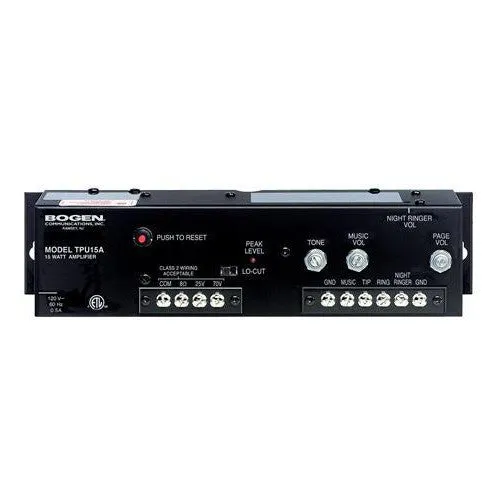 Bogen TPU15A 15 Watt Amplifier