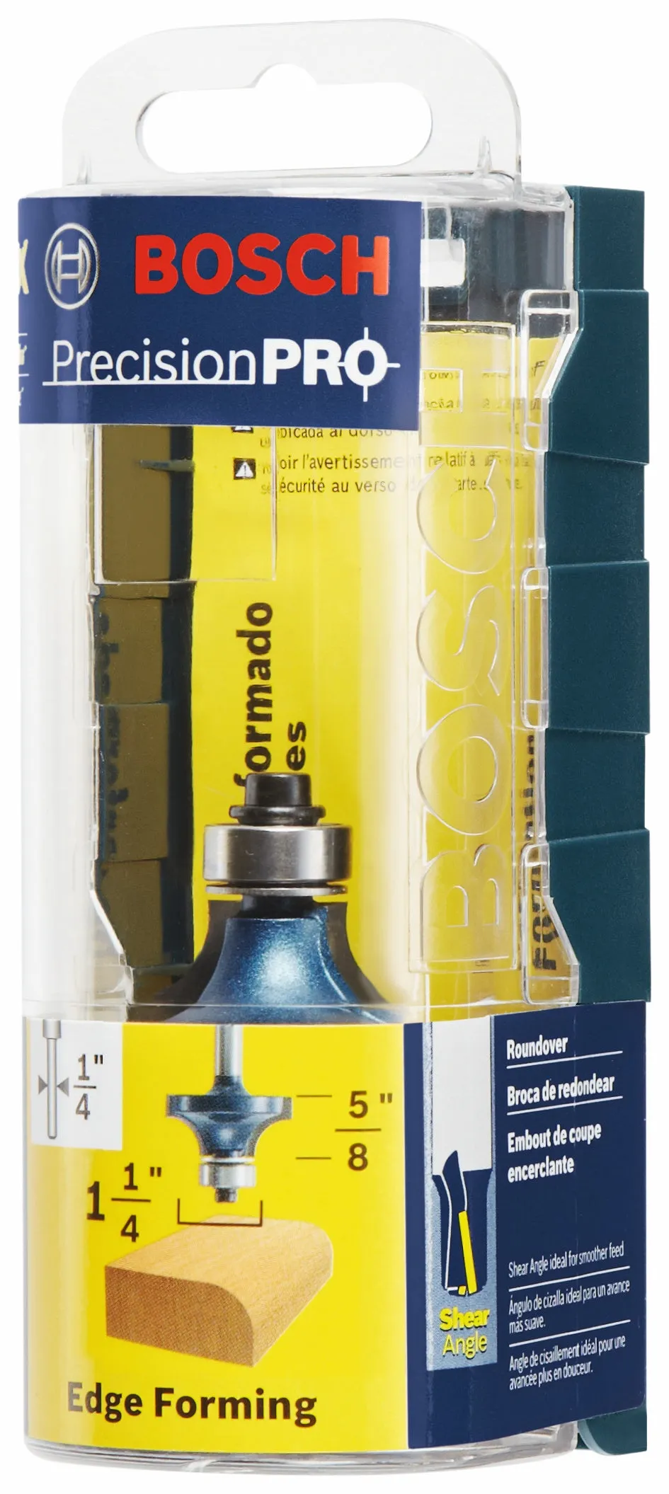 BOSCH 85296MC 3/8 In. x 5/8 In. Carbide-Tipped Roundover Router Bit