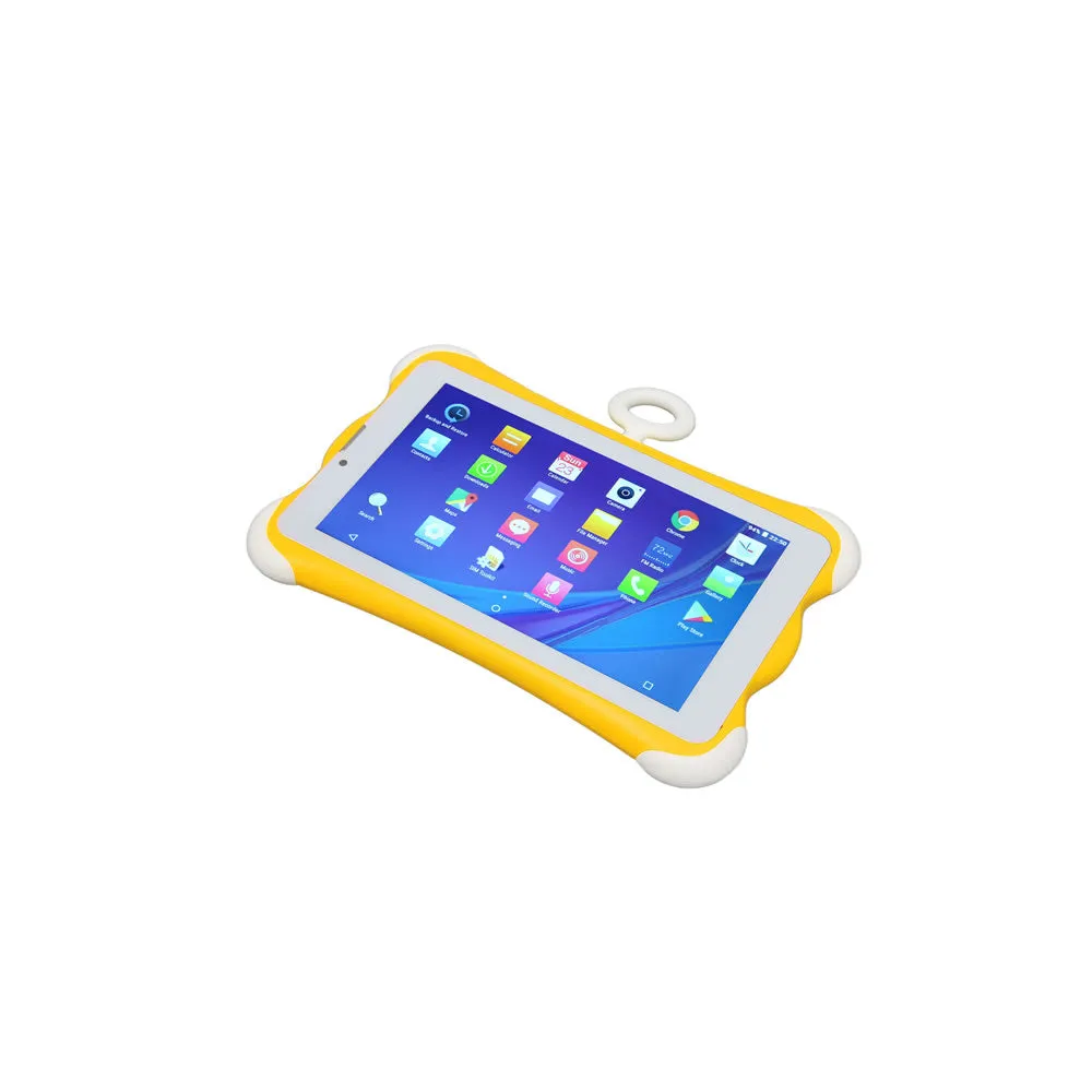 C7-4Gb Rom Android 11 Cortex-A7 Quad-Core Children Tablet Yt-C7 Yellow