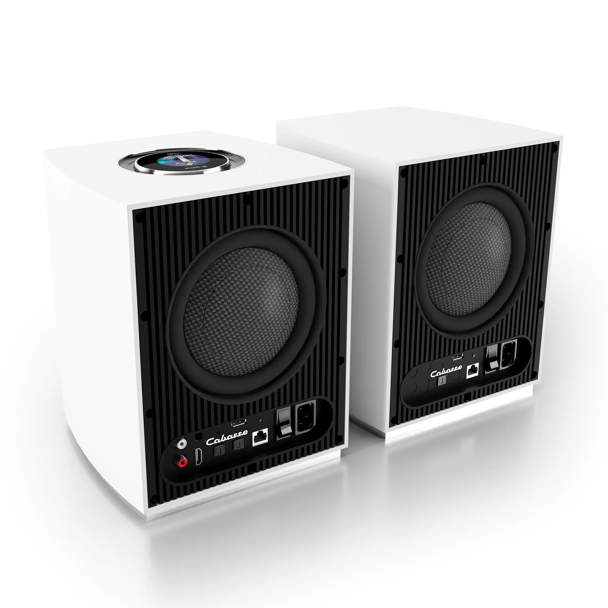 Cabasse Rialto Powered Wireless Bookshelf Hi-fi System (pair)