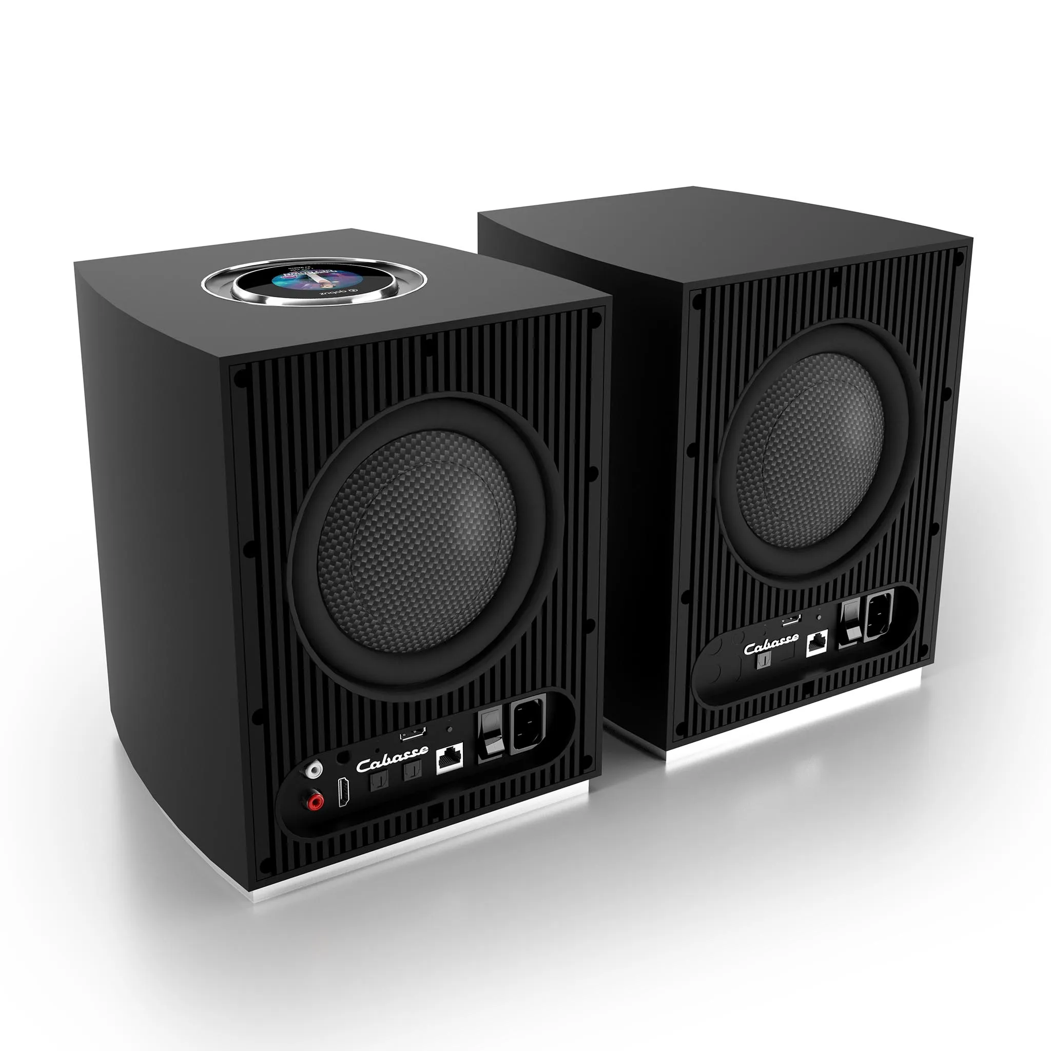 Cabasse Rialto Powered Wireless Bookshelf Hi-fi System (pair)